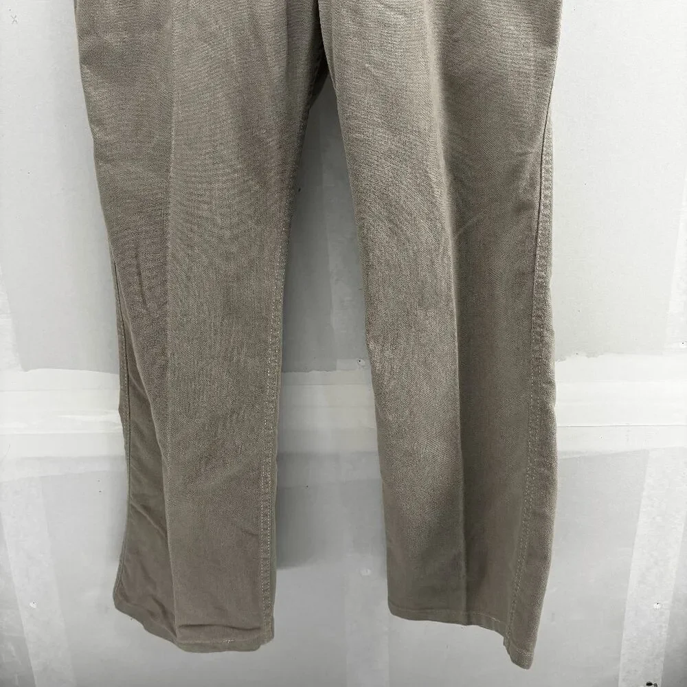 Vintage Y2K Levis 530 Western Style Boot Flared Mens 34x29 Khaki‎ Made in USA